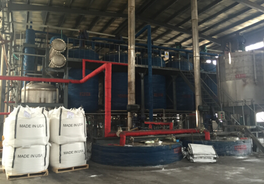 工業(yè)高純硼酸生產(chǎn)車間