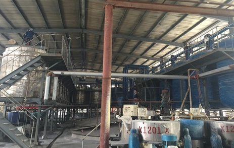 高純工業(yè)硼酸生產(chǎn)車間