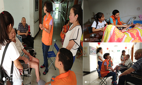 得爾付出愛的行動